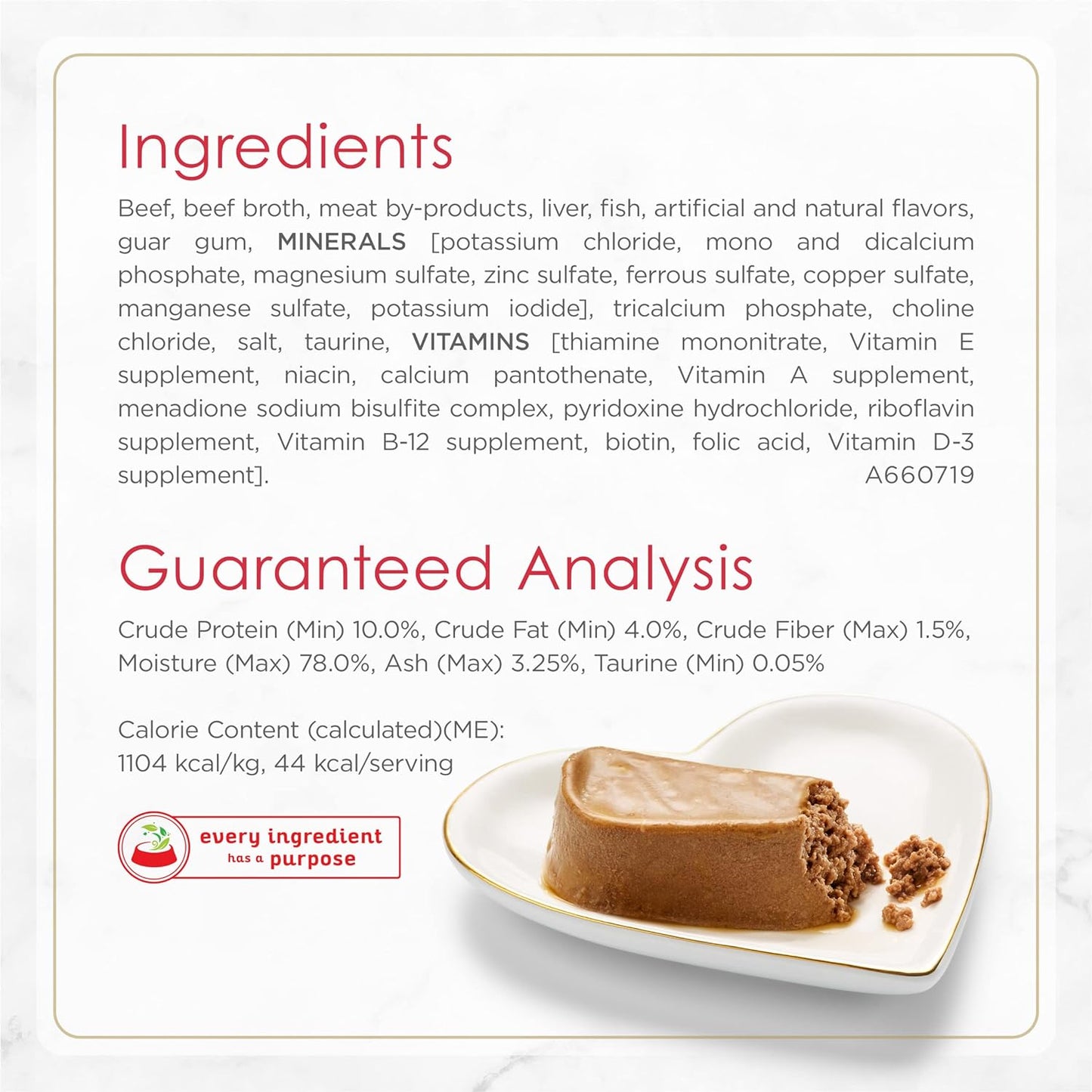Purina Gourmet Pate Wet Cat Food, Petites Tender Beef Entree - (Pack of 12) 2.8 Oz. Tubs