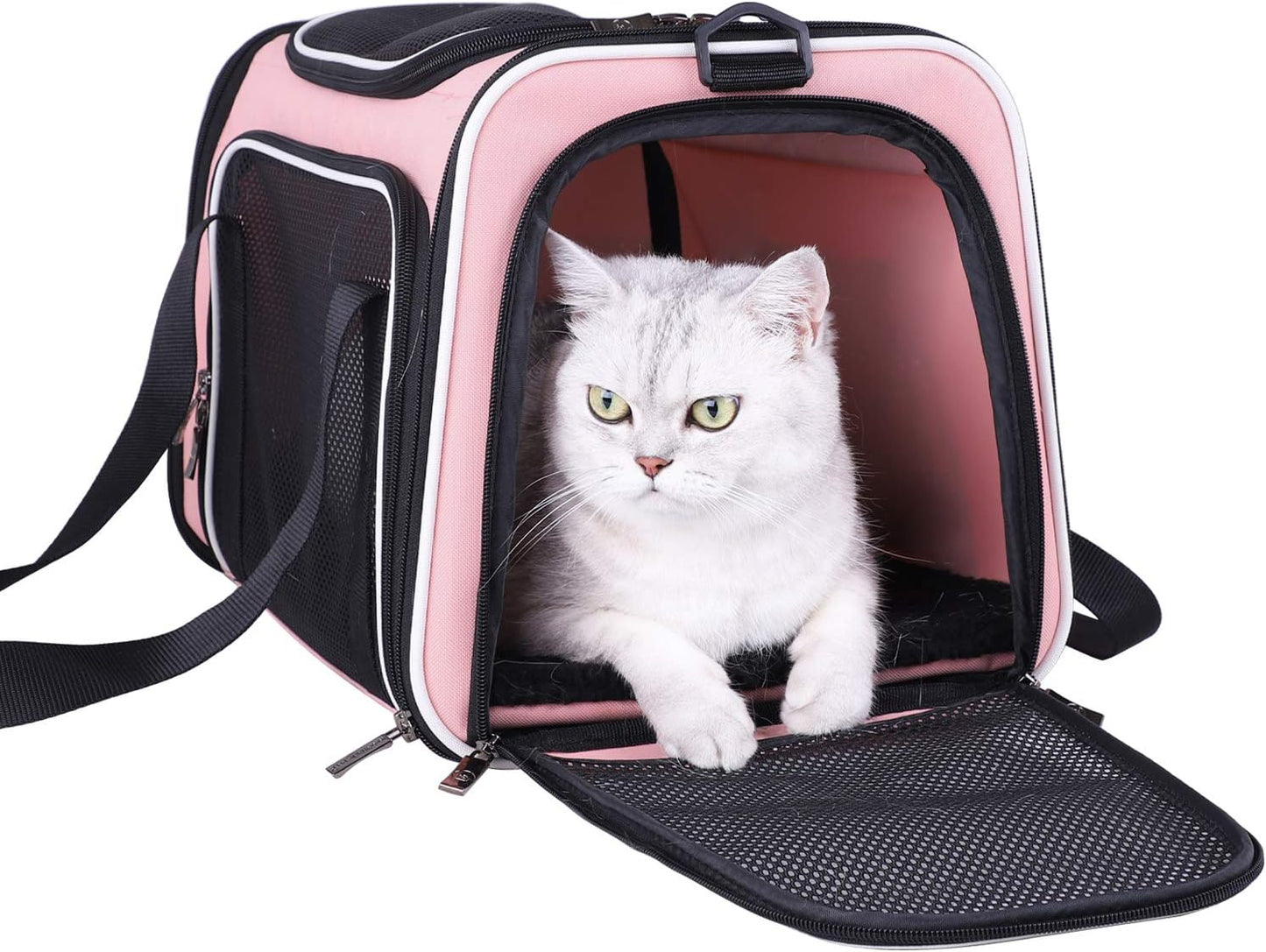 Soft Cute Travel Pet Carrier Bag for Medium Cats