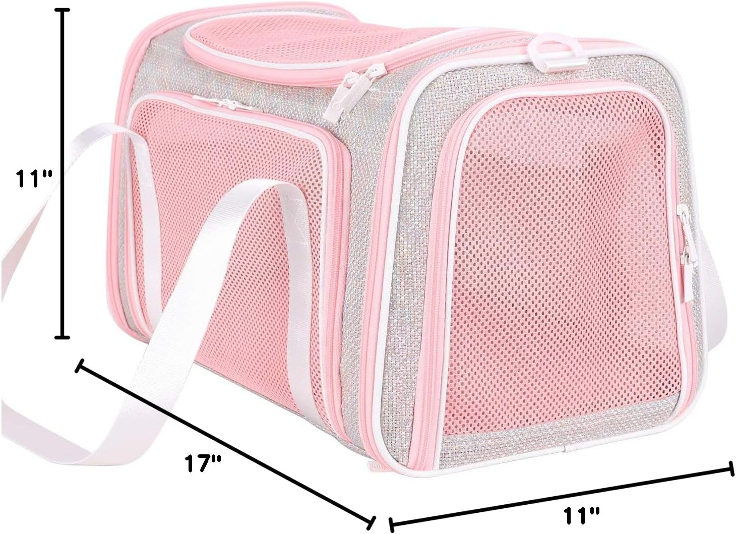 Soft Cute Travel Pet Carrier Bag for Medium Cats