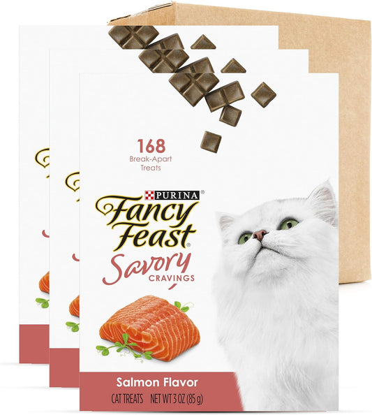 Purina  Limited Ingredient Cat Treats, Savory Cravings Salmon Flavor