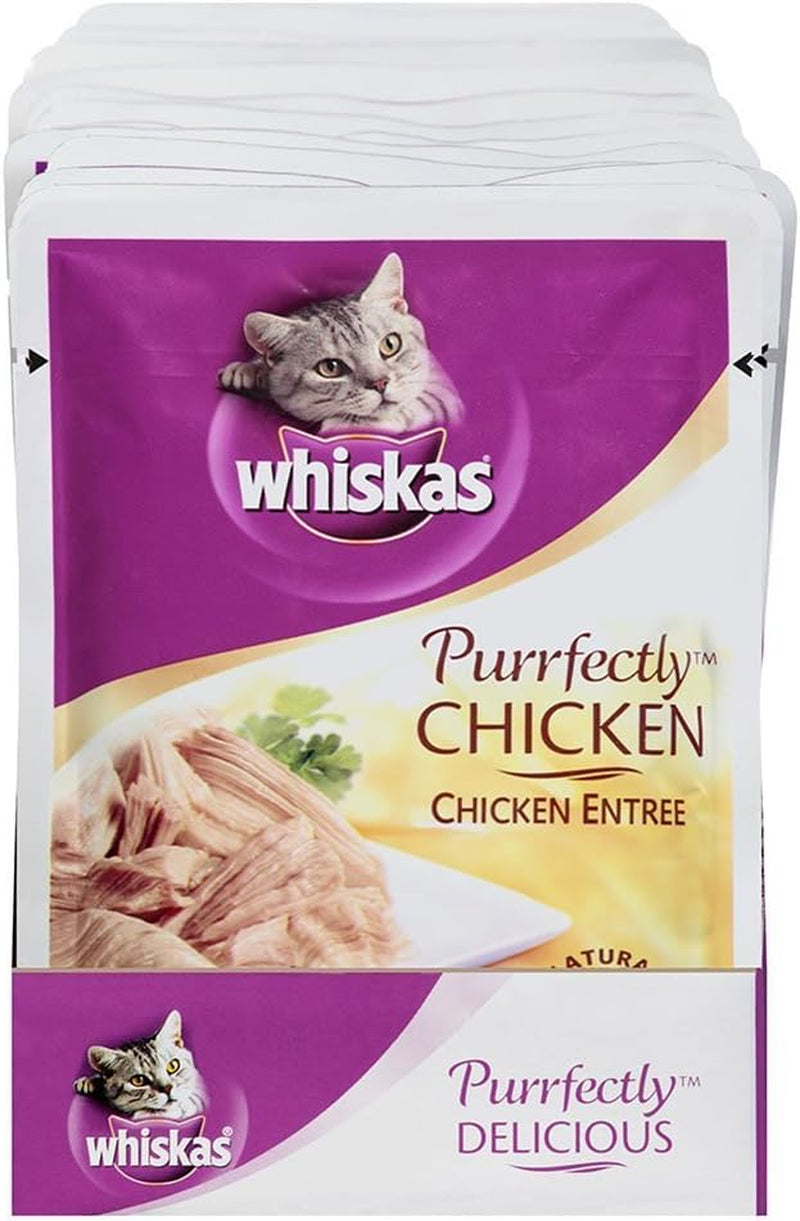 PURRFECTLY Chicken Variety Pack Wet Adult Cat Food 3 Ounces