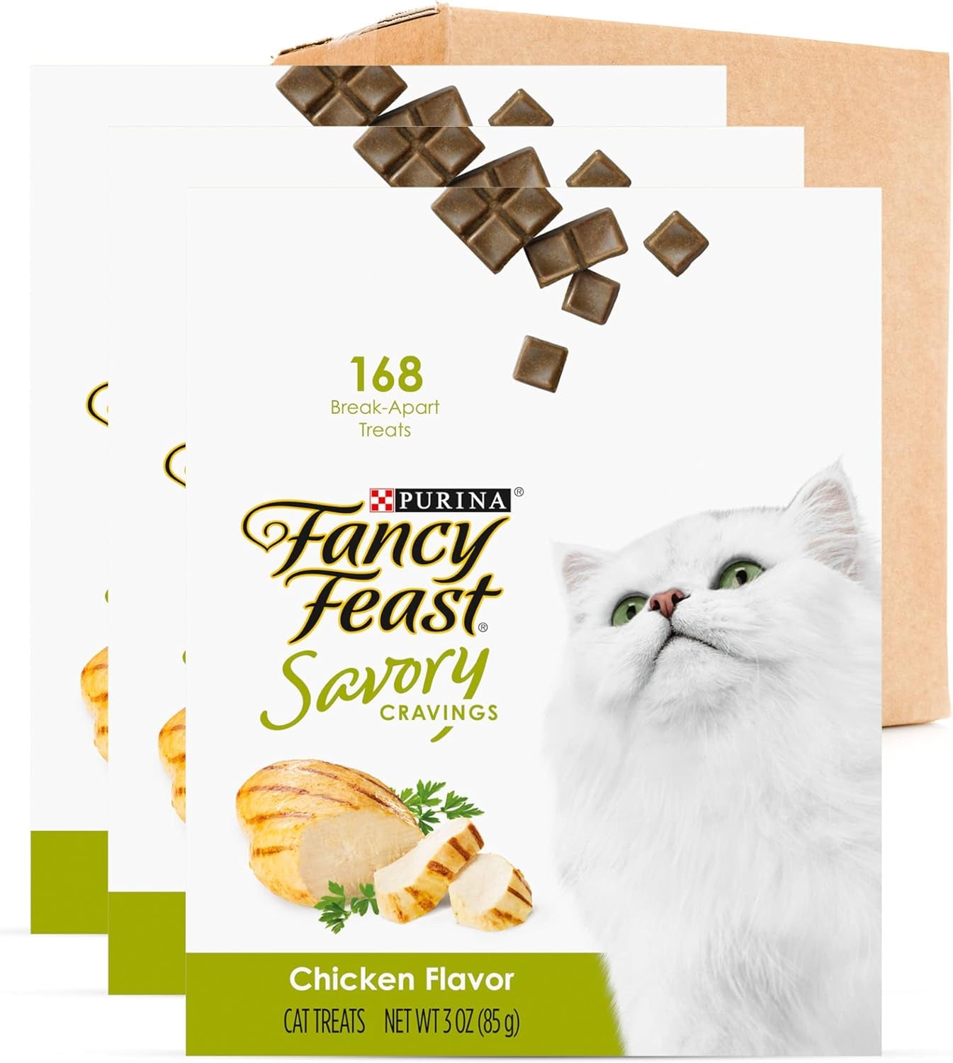 Purina  Limited Ingredient Cat Treats, Savory Cravings Salmon Flavor