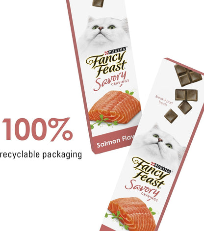 Purina  Limited Ingredient Cat Treats, Savory Cravings Salmon Flavor