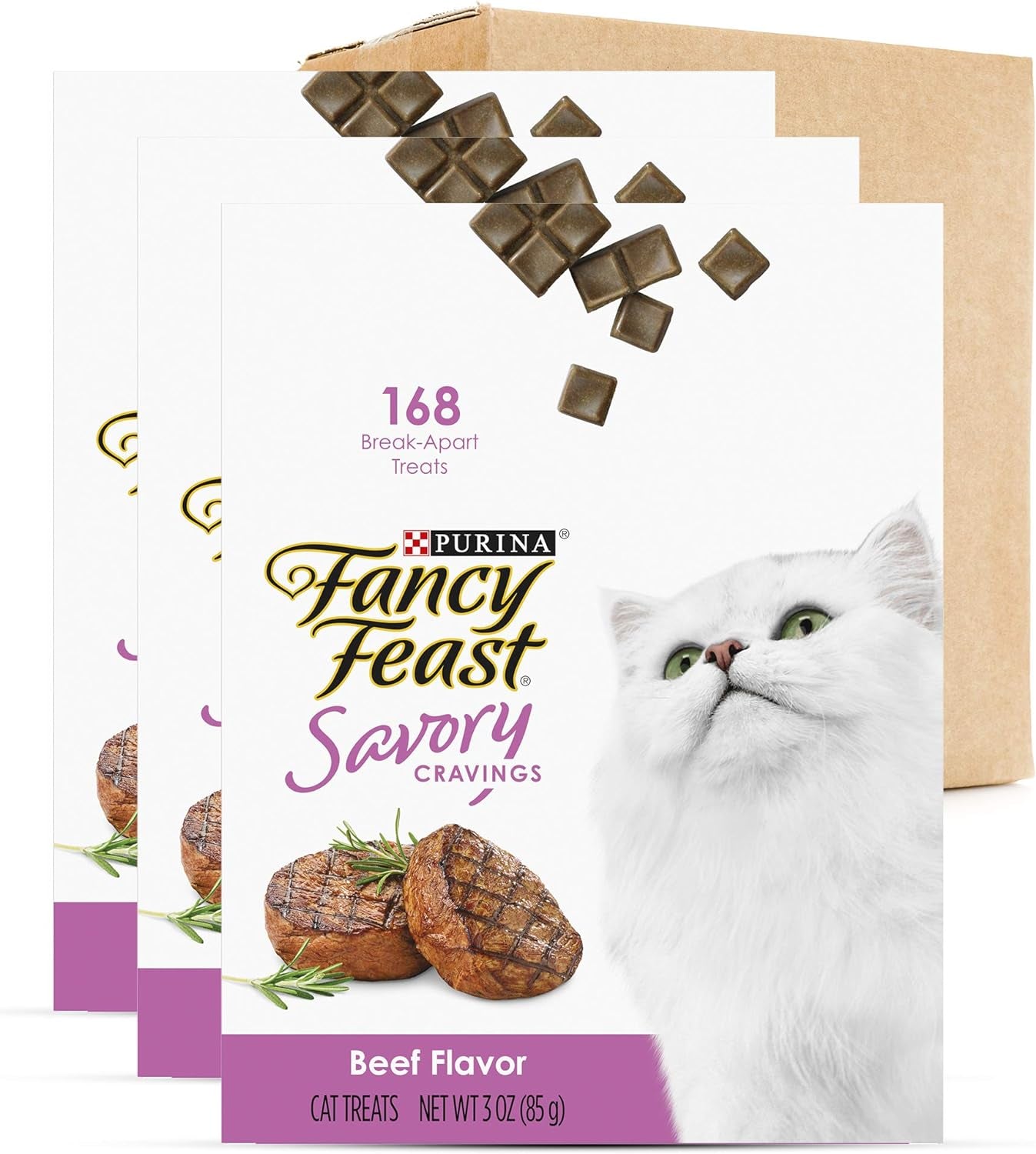 Purina  Limited Ingredient Cat Treats, Savory Cravings Salmon Flavor