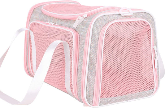 Soft Cute Travel Pet Carrier Bag for Medium Cats