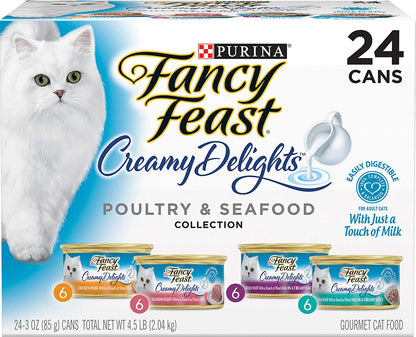 Purina  Gourmet Wet Cat Food Variety Pack, Petites Pate Collection, Break-Apart Tubs