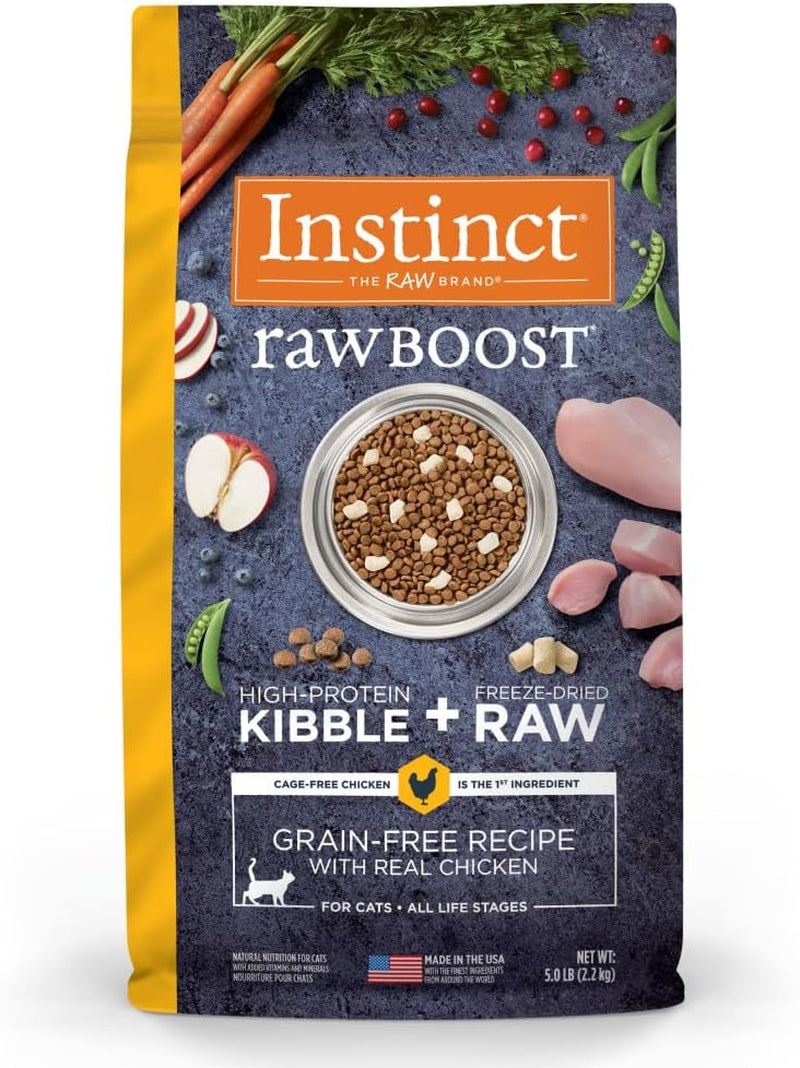 Raw Boost Grain Free Recipe with Real Duck Natural Dry Cat Food