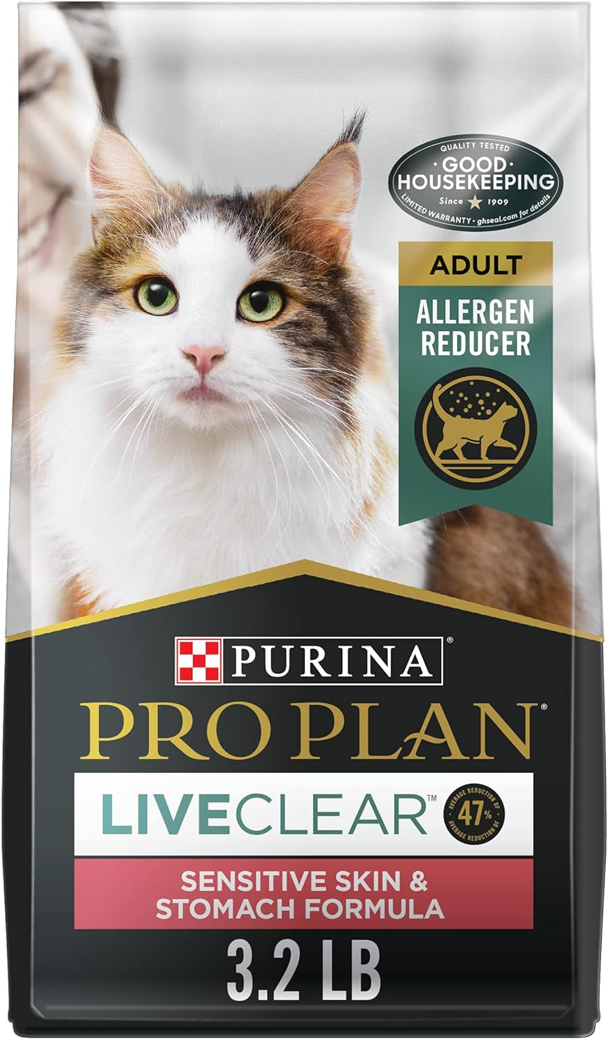 Allergen Reducing, Weight Control Dry Cat Food, LIVECLEAR Chicken and Rice Formula