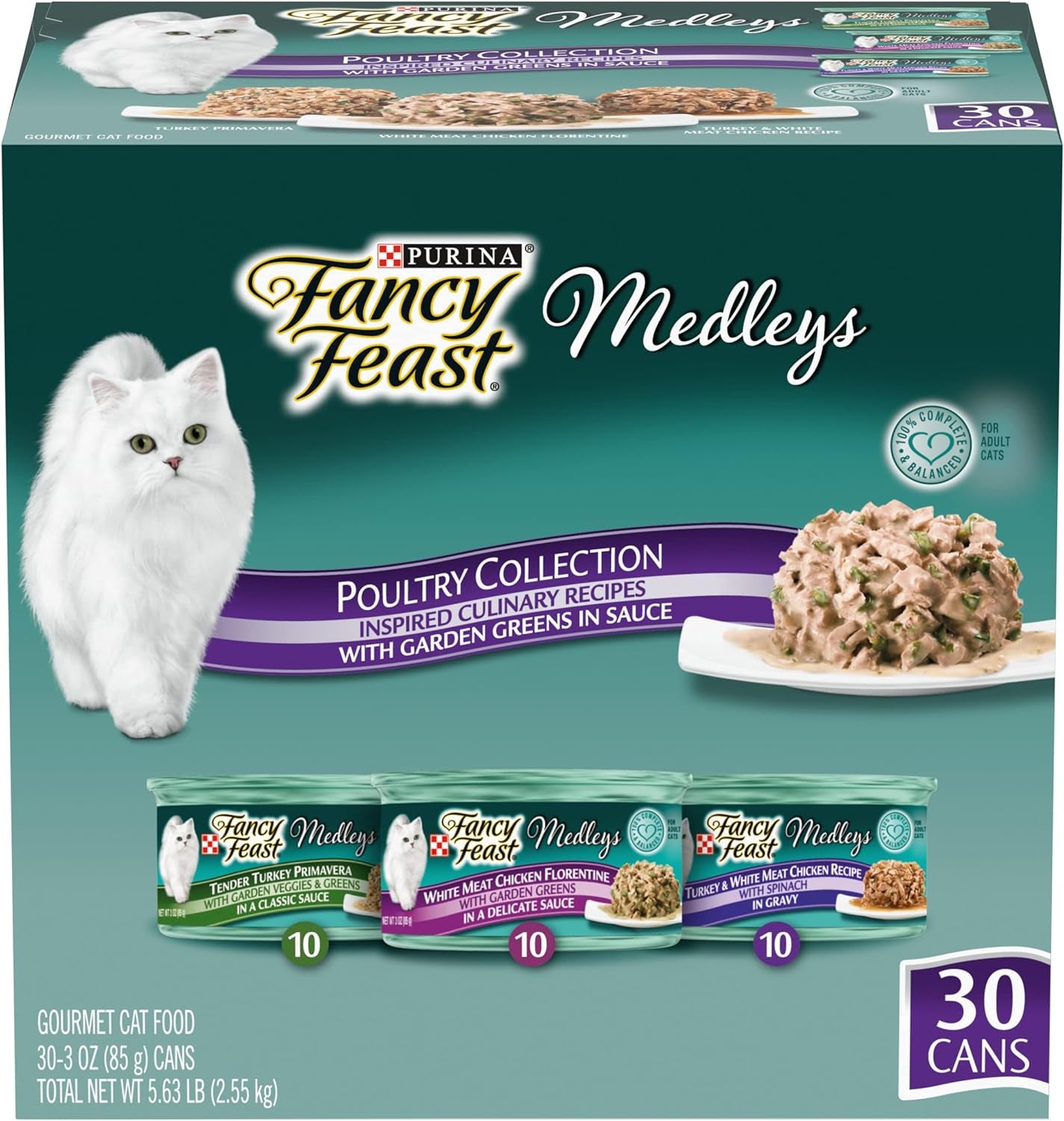 Purina  Gourmet Wet Cat Food Variety Pack, Petites Pate Collection, Break-Apart Tubs