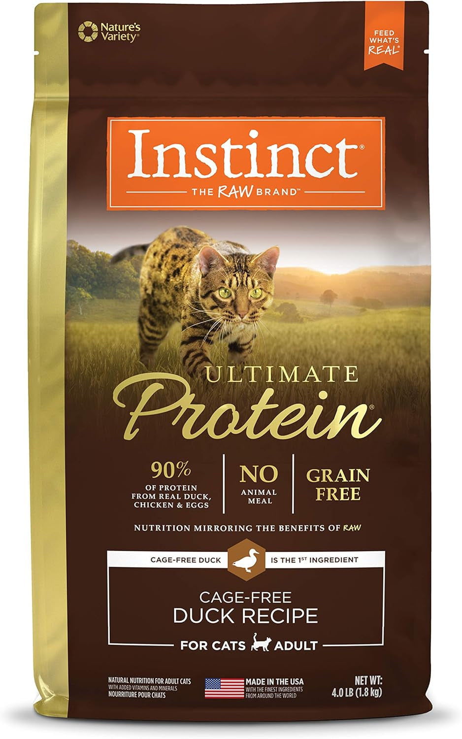 Ultimate Protein Grain Free Cage Free Chicken Recipe Natural Dry Cat Food