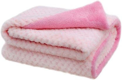 Premium Fluffy Fleece Blanket, Soft and Warm Pet Throw for Cats