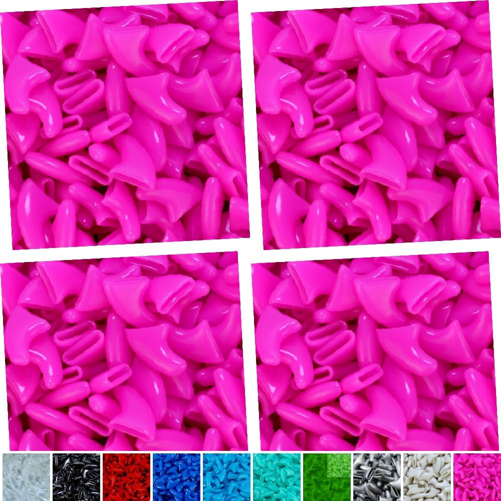 80 Pcs Cat Nail Caps | Cat Claw Covers | with Adhesives and Applicators