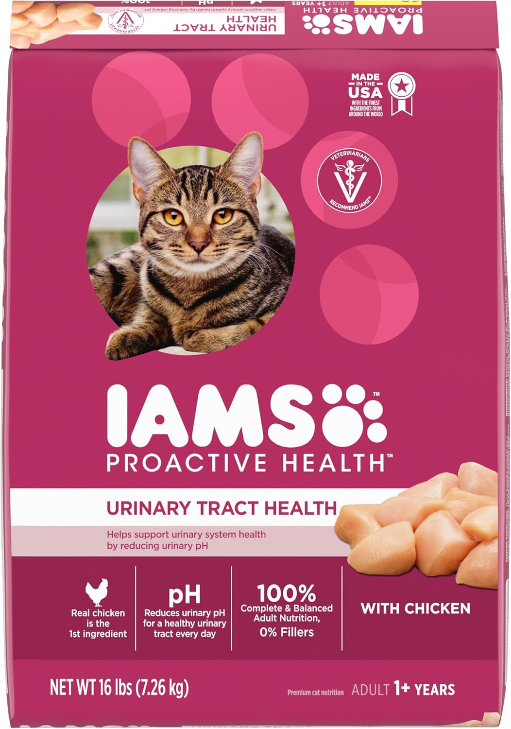 Proactive Health Adult Urinary Tract Healthy Dry Cat Food with Chicken