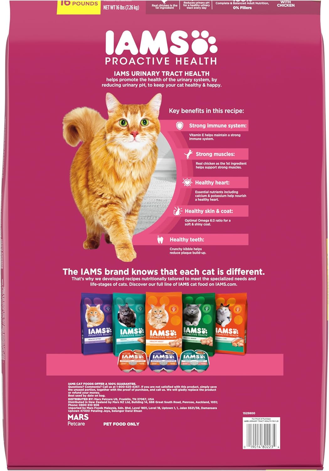 Proactive Health Adult Urinary Tract Healthy Dry Cat Food with Chicken