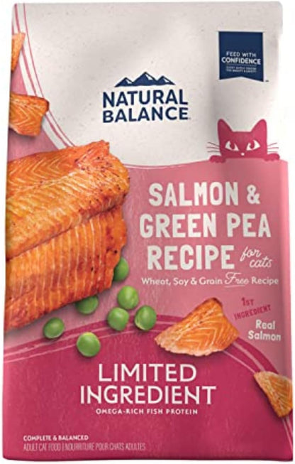 Limited Ingredient Adult Grain-Free Dry Cat Food, Reserve Duck & Green Pea Recipe, 10 Pound (Pack of 1)