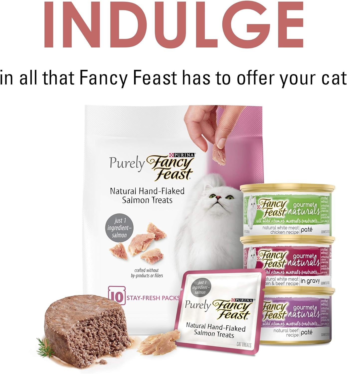 Purina  Limited Ingredient Cat Treats, Savory Cravings Salmon Flavor