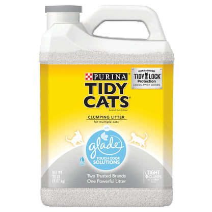 Purina Clumping Cat Litter, Glade Clear Springs Deodorizing, Low Dust