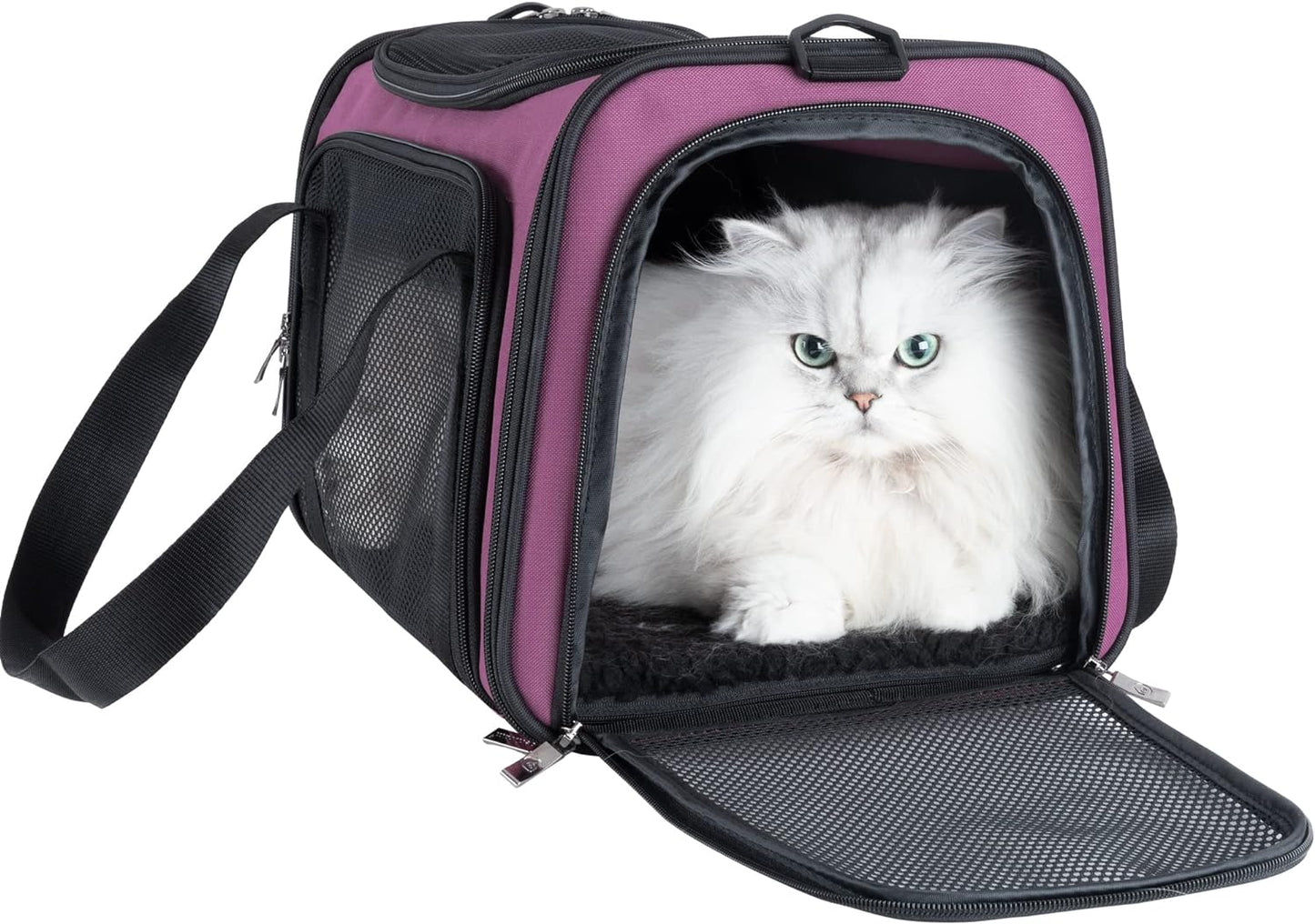 Soft Cute Travel Pet Carrier Bag for Medium Cats